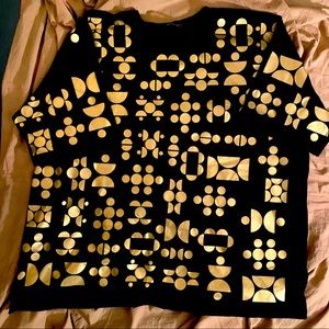 Starstyling Black & Gold BigShirt